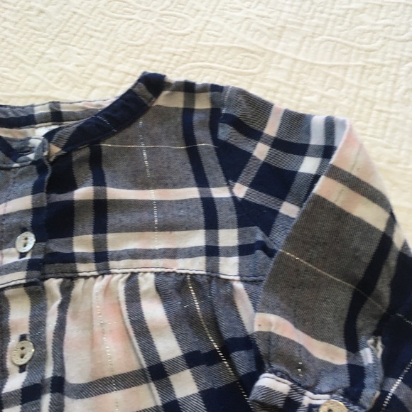 6m (5/$20) Plaid Flannel Button-Down Shirt by Carter’s - Picture 6 of 10